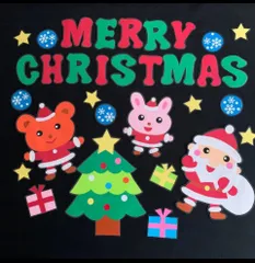 160 壁面飾り　クリスマス