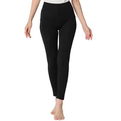 【新品】 [ベイシア] タイツ レギンス 9分丈 レディース 冬 発熱 吸湿発熱 プラス4℃ あったか インナー ストレッチ 暖かい 黒 吸放湿 防寒 防寒タイツ 薄手 冬用 レギンスパンツ インナータイツ 乾燥機対応 保温 レディースインナー 黒 ブラッ 0