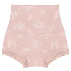 【新品】 [ツーハッチ] レディース 腹巻ショーツ モイストインナー ポケット付き 1枚履きOK あったかインナー 綿混 腹巻き スパッツ 一分丈 パンツ 肌着 防寒 ヒートインナー 冬 暖かい あったか 保湿加工 調温調湿 i02 L 花柄/ピンク 0