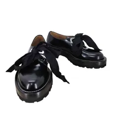 マルニ MARNI Made In Itary Leather Derby Shoes イタリア製 レース リボン レザー ドレス ダービー シューズ ローファー レディース 表記無 のサムネイル
