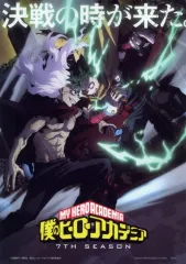 【中古】クリアポスター A3クリアポスター 緑谷出久＆死柄木弔 「一番くじ 僕のヒーローアカデミア -幸せの上に-」 H賞