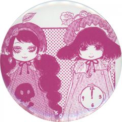 [중고] 배지 핀즈 복숭아 마키 & 미키 [귀등의 냉철 in eeo Store 이케부쿠로 본점 캔 배지 06/(공식 일러스트)]