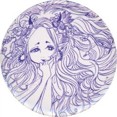 [중고] 배지·핀즈 향 [귀등의 냉철 in eeo Store 이케부쿠로 본점 캔 배지 06/(공식 일러스트)]