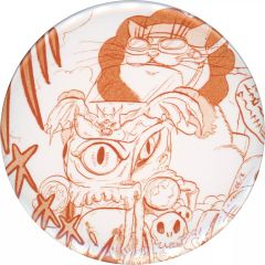 [중고] 배지·핀즈 화차 [귀등의 냉철 in eeo Store 이케부쿠로 본점 캔 배지 06/(공식 일러스트)]