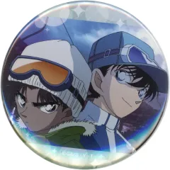 【中古】バッジ・ビンズ 服部平次＆工藤新一 「名探偵コナン キャラバッジコレクション(EDカットコレクション)」