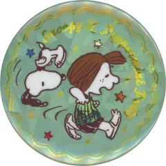 【中古】バッジ・ビンズ スヌーピー＆パティ 「PEANUTS(SNOOPY) 75years シークレットホログラム缶バッジ」