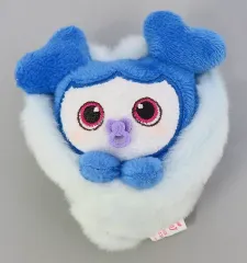 【中古】ぬいぐるみマスコット・ぬいぐるみバッジ ツウィ TWICE LOVELYS おくるみマスコット～BABY LOVELYS～ TZUVELY 「TWICE LOVELYS×GiGOキャンペーン 2025」