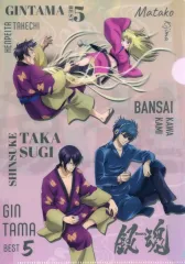 【中古】クリアファイル 集合(晋助/万斉/変平太/また子) A5クリアファイル 「銀魂後祭り2023(仮)」 両国国技館会場限定特典