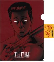 [중고] 클리어 파일 패블 (노란 스티커) A4 클리어 파일 & 스티커 문구 컬렉션 [이치 반 쿠지 더 패블] E상