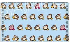 【中古】クリアファイル パターン(ブルー) 「星のカービィ カービィ play with ワドルディ ミニミニクリアファイル」