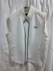 キャロウェイ ゴルフ ベスト 白 メンズ