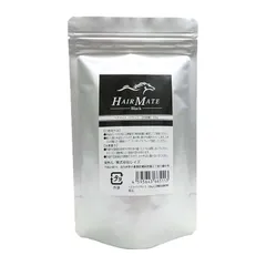 ヘアメイトブラック(ﾍｱﾊﾟｳﾀﾞｰ 大容量105g 人工微髪毛 詰替用粉)