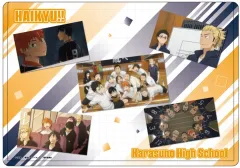 【中古】文房具その他 07.烏野高校(場面写) キャラクリアケース 「ハイキュー!!」