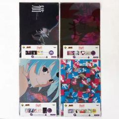 [중고] 클리어 파일 전 4 종 세트 A4 클리어 파일 & 스티커 [이치 반 쿠지 프리미엄 <이야기> 시리즈 두 번째 시즌] F상