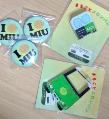 ミウ404マルゴトメロンパン号カラビナアクリルクリップカフスボタン まとめ出品