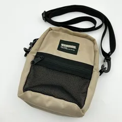 NEIGHBORHOOD ネイバーフッド VERTICAL BAG ミニ ショルダーバッグ 鞄 カバン BAG FREE ベージュ メンズ SG380-4