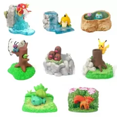 【中古】食玩 トレーディングフィギュア 全8種セット 「ポケットモンスター デスクでかくれんぼ」