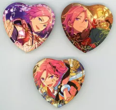 【中古】バッジ・ビンズ 桜河こはく 傾心缶バッジ(3個セット) 「あんさんぶるスターズ!!」 中国限定