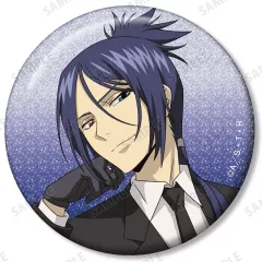 【中古】バッジ・ビンズ 六道骸(10年後) 「家庭教師ヒットマンREBORN! 描き下ろし 玉座ver. トレーディンググリッター缶バッジ」