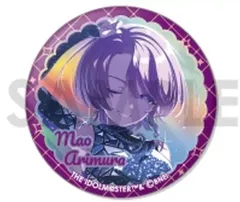 【中古】バッジ・ビンズ 有村麻央 「学園アイドルマスター トレーディングオーロラ缶バッジ Vol.2」