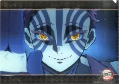 【中古】クリアファイル 猗窩座(正面) 名場面レイヤードA4クリアファイル 「劇場版 鬼滅の刃 無限列車編×ufotable DINING 第2期」 お楽しみくじ景品