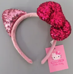 【中古】アクセサリー(非金属) ハローキティ(ピンク) キラキラカチューシャ 「サンリオキャラクターズ」