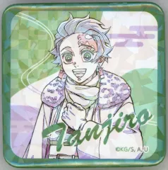 【中古】バッジ・ピンズ 竈門炭治郎(名前あり) 「鬼滅の刃 オーケストラコンサート ～鬼滅の奏～ 柱稽古編 / 鬼滅の宴 -柱稽古編- 原画グリッター缶バッジ」