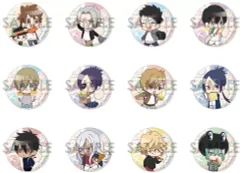 【中古】バッジ・ビンズ 全12種セット 「家庭教師ヒットマンREBORN! ミニキャラトレーディング缶バッジ～travel～」