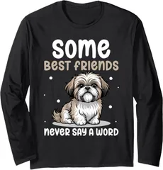 シーズー犬 長袖Tシャツ