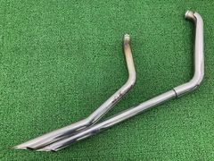 ハーレー エボ ソフテイル ビンテージ ターンアウトマフラー - メルカリ
