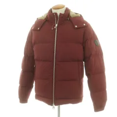 【中古】ダンヒル Dunhill ストレッチナイロン ダウンジャケット ワインレッド【サイズOSR（165/84A）】【メンズ】のサムネイル