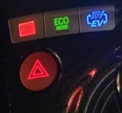 30プリウス LED打ち替え済 純正マルチモニター スイッチセット プリウス 30系 LED 打ち替えキット エアコンパネル 内装 前期 後期