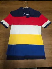 ポロラルフローレン マルチ ストライプ 半袖 実寸 S