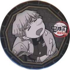 【中古】バッジ・ピンズ 我妻善逸(睡眠) 57mm缶バッジ 「劇場版 鬼滅の刃 無限列車編×ufotable DINING 第4期」 お楽しみくじ景品