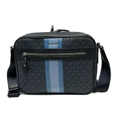 MICHAEL KORS(マイケルコース) ショルダーバッグ - ネイビー×ブルー×ライトブルー 斜めがけ