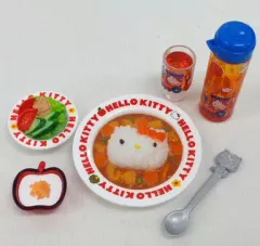 【中古】食玩 トレーディングフィギュア 6.大好きカレーライス 「ハローキティ おうちごはん」
