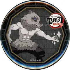 【中古】バッジ・ピンズ 嘴平伊之助 57mm缶バッジ 「劇場版 鬼滅の刃 無限列車編×ufotable DINING 第3期」 お楽しみくじ景品
