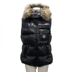極美品 MONCLER モンクレール ダウンベスト リアルファー 黒 Mサイズ 2025年最新】モンクレール ベスト ファーの人気アイテム - メルカリ