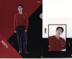 【中古】クリアファイル ミンギュ クリアファイルセット(2枚組) 「一番くじ SEVENTEEN From PLEDIS ENTERTAINMENT」 クリアファイルセット賞