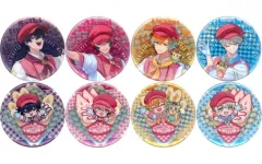 【中古】バッジ・ピンズ 全8種セット 「バーチャルYouTuber にじさんじ Oriens×マリオンクレープ トレーディンググリッター缶バッジ」