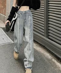 定価22000円 バックチャンネル WIDE STRAIGHT DENIM - メルカリ