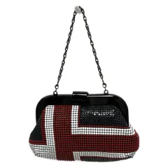 ANTEPRIMA(アンテプリマ) ハンドバッグ - 黒×レッド×マルチ がま口