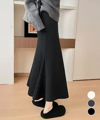 フレアスカート レディース 美脚脚長