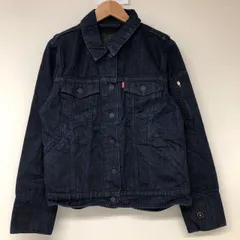 A1470 リーバイス S アメリカ古着 コットン デニムジャケット ブルー Levi’s 濃紺　レディース