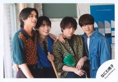 【中古】生写真(STARTO) なにわ男子/西畑大吾・大西流星・高橋恭平・大橋和也/横型・上半身/シングル「コイスルヒカリ」MV＆ジャケ写オフショット/公式生写真