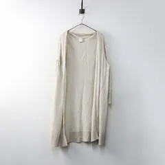 スピックアンドスパン Spick & Span リネンロングカーディガン ｜ベージュ 羽織り 前開き ニット 春夏 トップス【2400014709247】