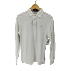 ポロバイラルフローレン Polo by RALPH LAUREN ポニー刺繍ロゴ ロングスリーブ ポロシャツ メンズ import：S 