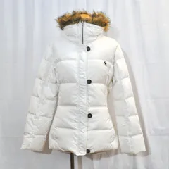 【Abercrombie&Fitch】（アバクロンビーアンドフィッチ）　ダウンジャケット／ホワイト／ファーのサムネイル