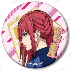 【中古】バッジ・ビンズ 千切豹馬 「ブルーロック トレーディングジュエリーマット缶バッジ」