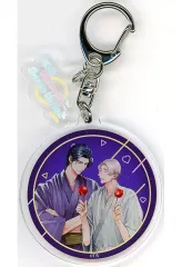 【中古】キーホルダー 滝端先生イラスト 「社会人カップルのSummer Vacation by eeo BLフェア パーツ付きアクリルキーホルダー 03/(描き下ろしイラスト)」